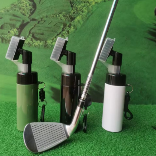 Golf club cleaning - golf, brush