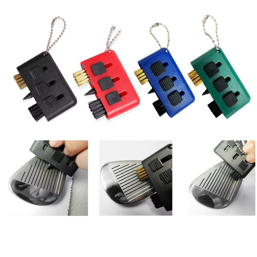 Golf club brush pocket - 3,