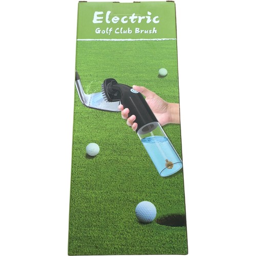 Electric golf club brush - golf,