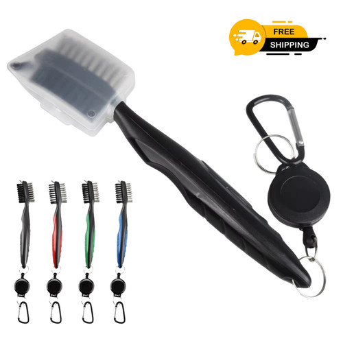 Golf club brush cleaning - club, tool