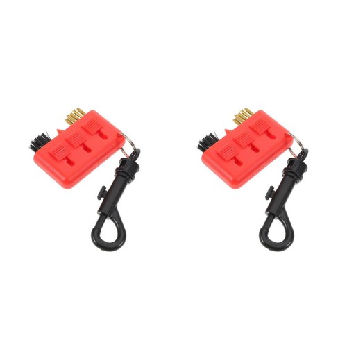 Red abs durable - red, brush