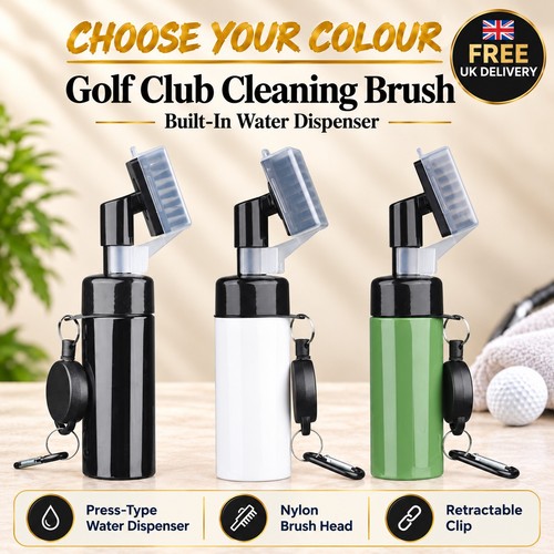 Golf club cleaning brush water - golf,