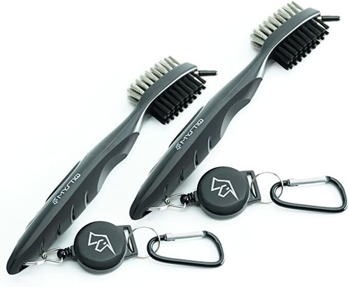 Golf brush club - &, groove