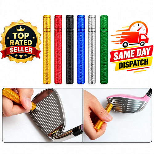 Golf club groove sharpener - club,