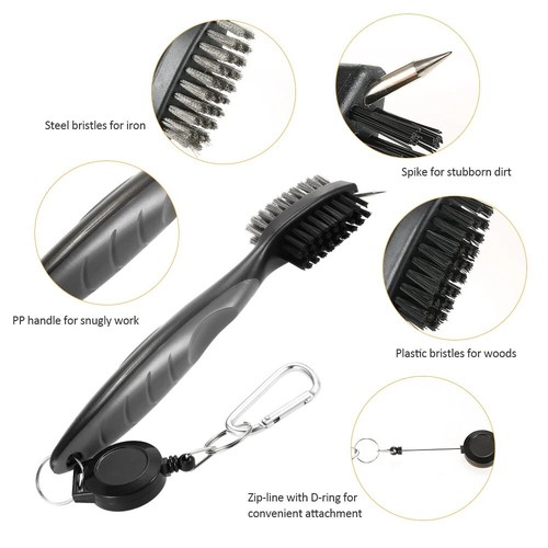 Golf club brush - golf,
