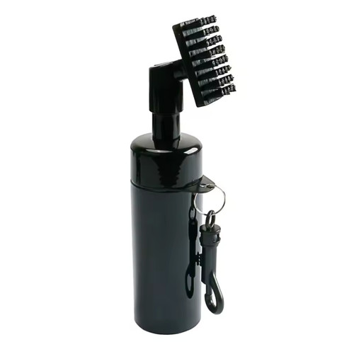 Golf club cleaning - club, brush