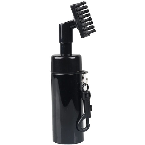 Golf club cleaning - club, brush