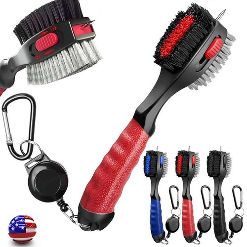 Sided golf club brush - golf,