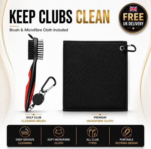 Golf club cleaning brush - club,